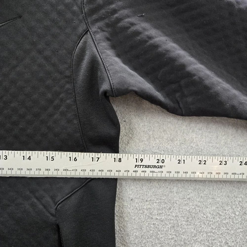 Nike‎ Women Jacket S Black Activewear Zipper Long Sleeve Logo